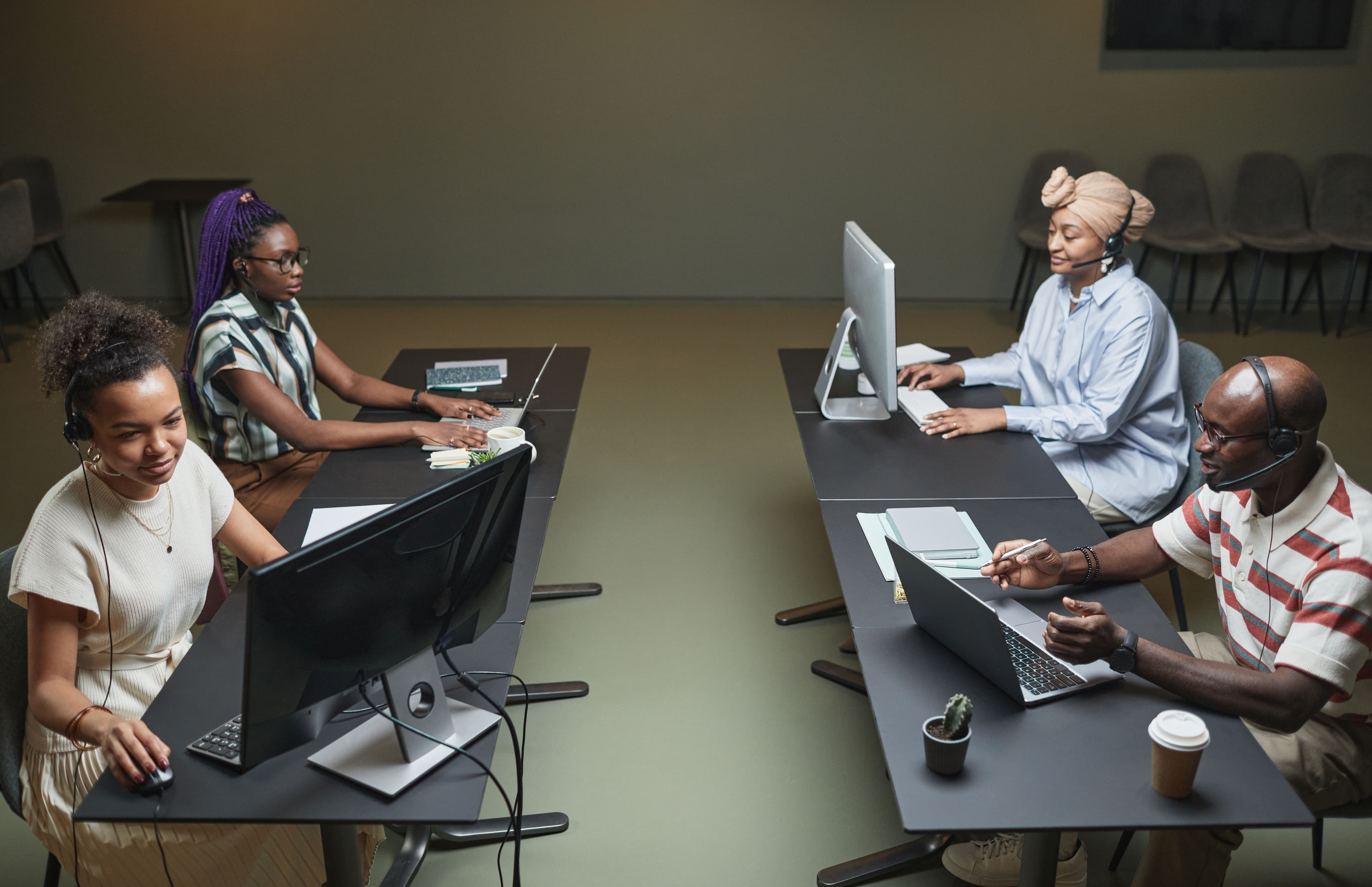 The Babbage Technologies team at work in Nairobi